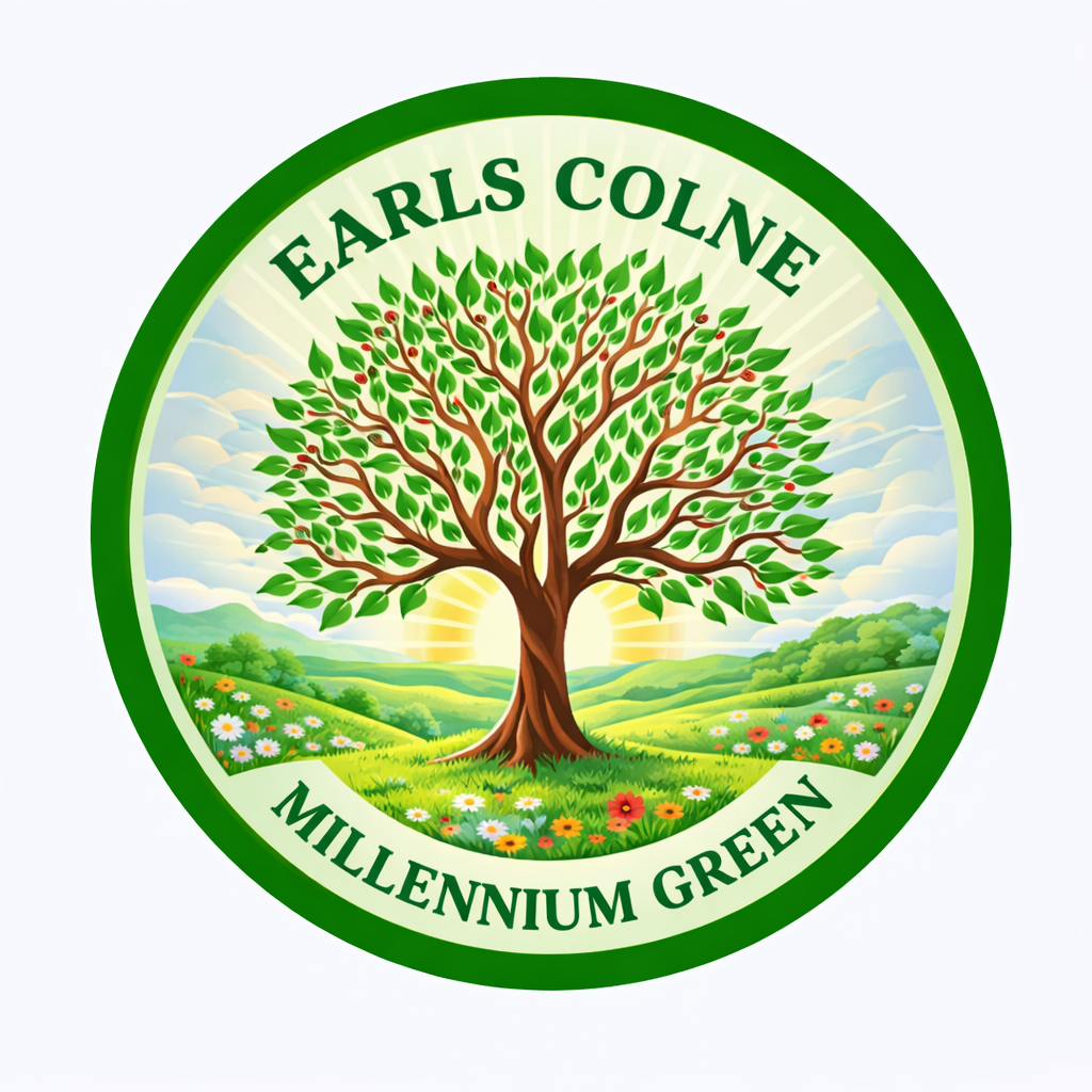 Earls Colne Millennium Green Trust tree logo